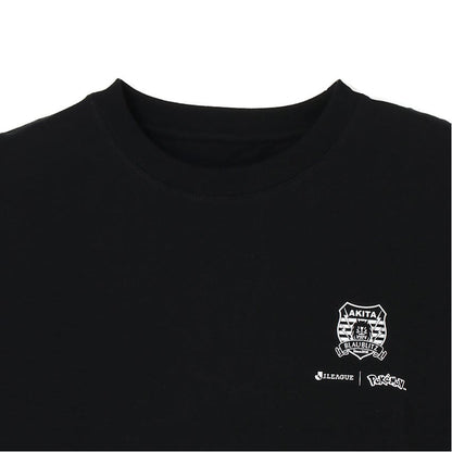 Pikachu T-Shirt Black Blaublitz Akita x Pokemon J.League | J.League Online Store