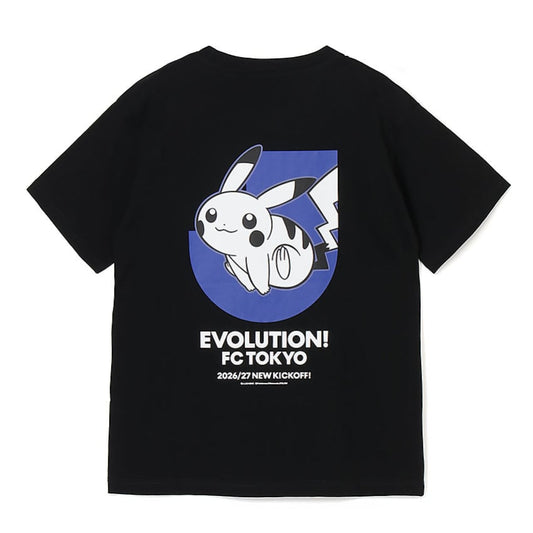 Pikachu T-Shirt Black FC Tokyo x Pokemon J.League | J.League Online Store
