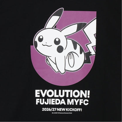 Pikachu T-Shirt Black Fujieda MYFC x Pokemon J.League | J.League Online Store