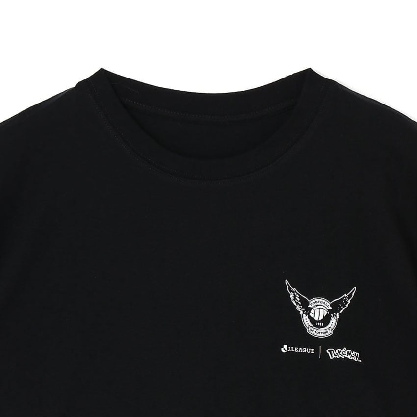 Pikachu T-Shirt Black Gainare Tottori x Pokemon J.League | J.League Online Store
