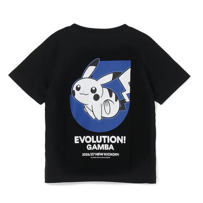 Pikachu T-Shirt Black Gamba Osaka x Pokemon J.League | J.League Online Store
