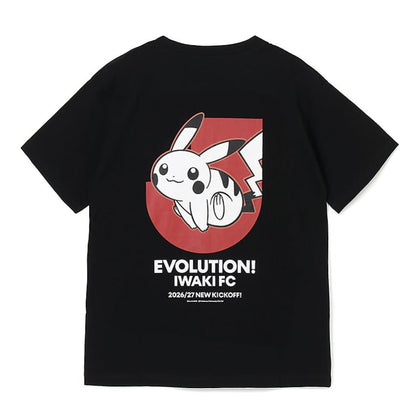 Pikachu T-Shirt Black Iwaki FC x Pokemon J.League | J.League Online Store