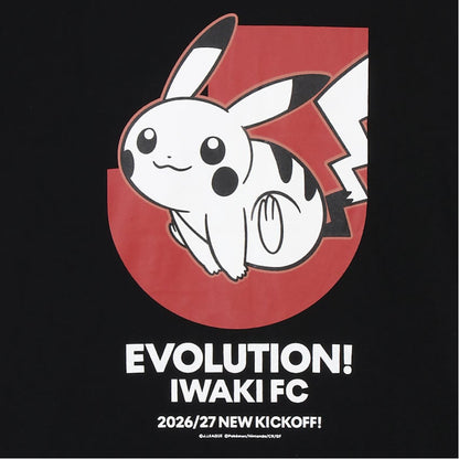 Pikachu T-Shirt Black Iwaki FC x Pokemon J.League | J.League Online Store