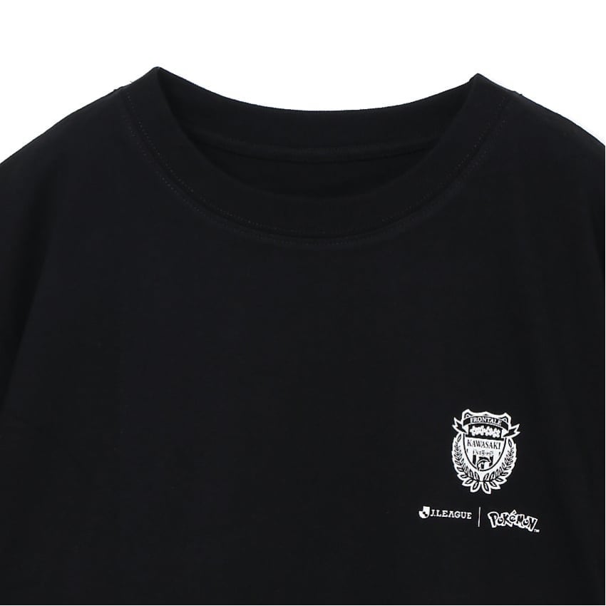 Pikachu T-Shirt Black Kawasaki Frontale x Pokemon J.League | J.League Online Store