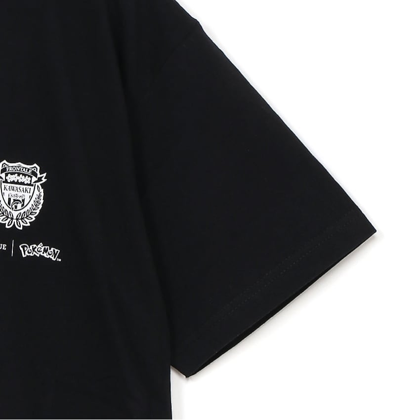 Pikachu T-Shirt Black Kawasaki Frontale x Pokemon J.League | J.League Online Store