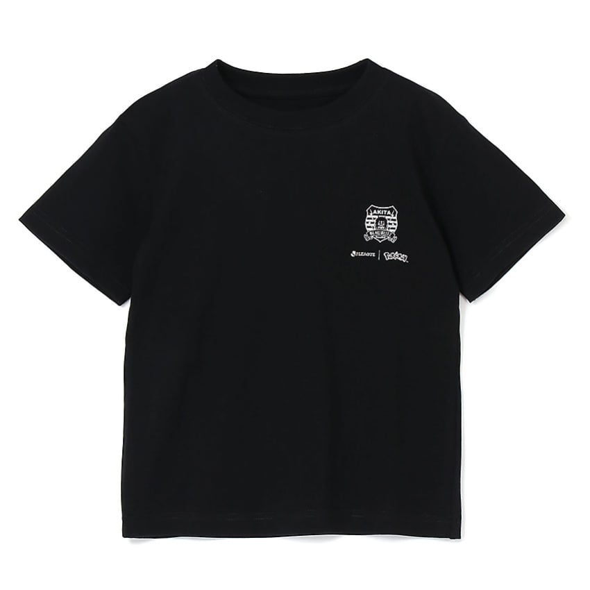 Pikachu T-Shirt Black Kids Blaublitz Akita x Pokemon J.League | J.League Online Store