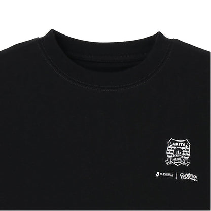 Pikachu T-Shirt Black Kids Blaublitz Akita x Pokemon J.League | J.League Online Store