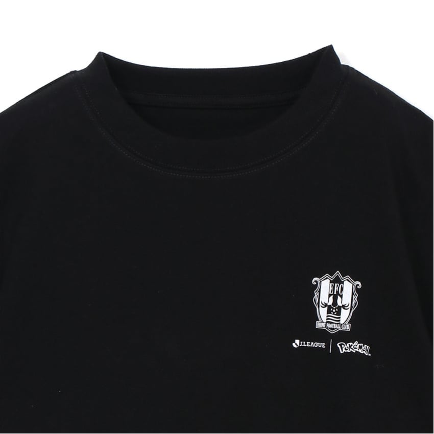 Pikachu T-Shirt Black Kids Ehime FC x Pokemon J.League | J.League Online Store