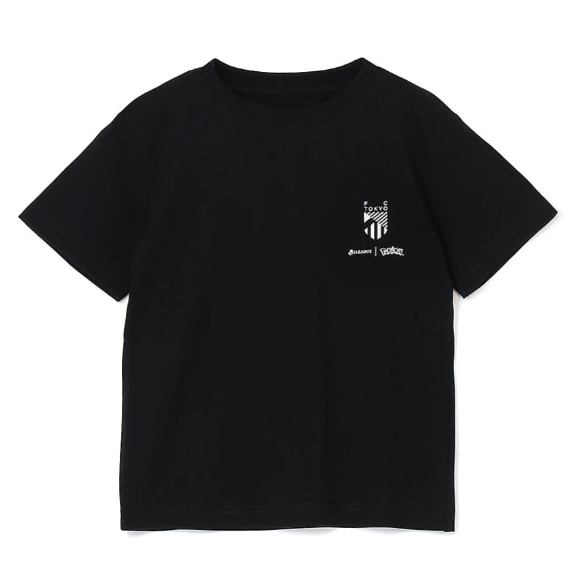 Pikachu T-Shirt Black Kids FC Tokyo x Pokemon J.League | J.League Online Store
