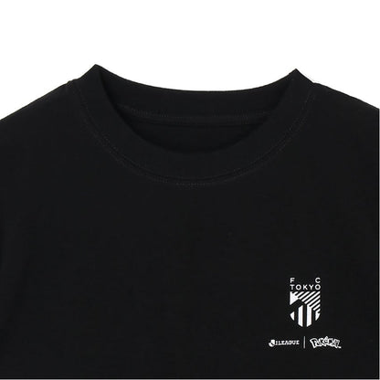 Pikachu T-Shirt Black Kids FC Tokyo x Pokemon J.League | J.League Online Store