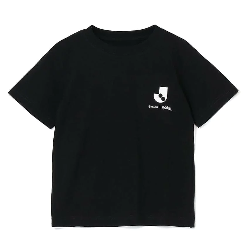 Pikachu T-Shirt Black Kids J.League x Pokemon J.League | J.League Online Store