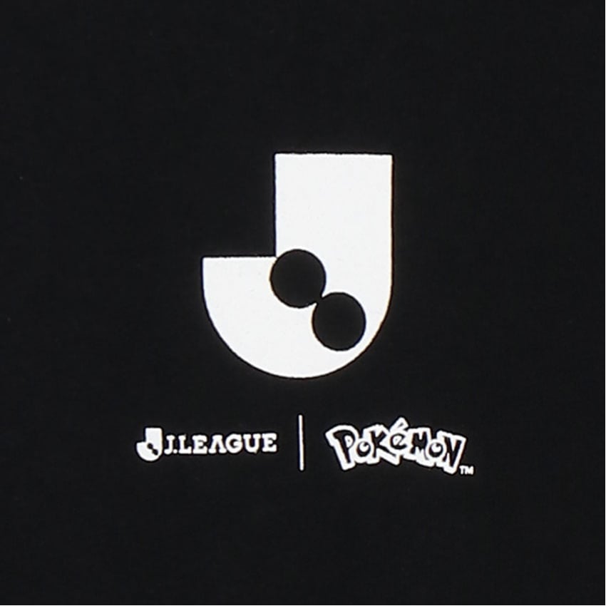 Pikachu T-Shirt Black Kids J.League x Pokemon J.League | J.League Online Store