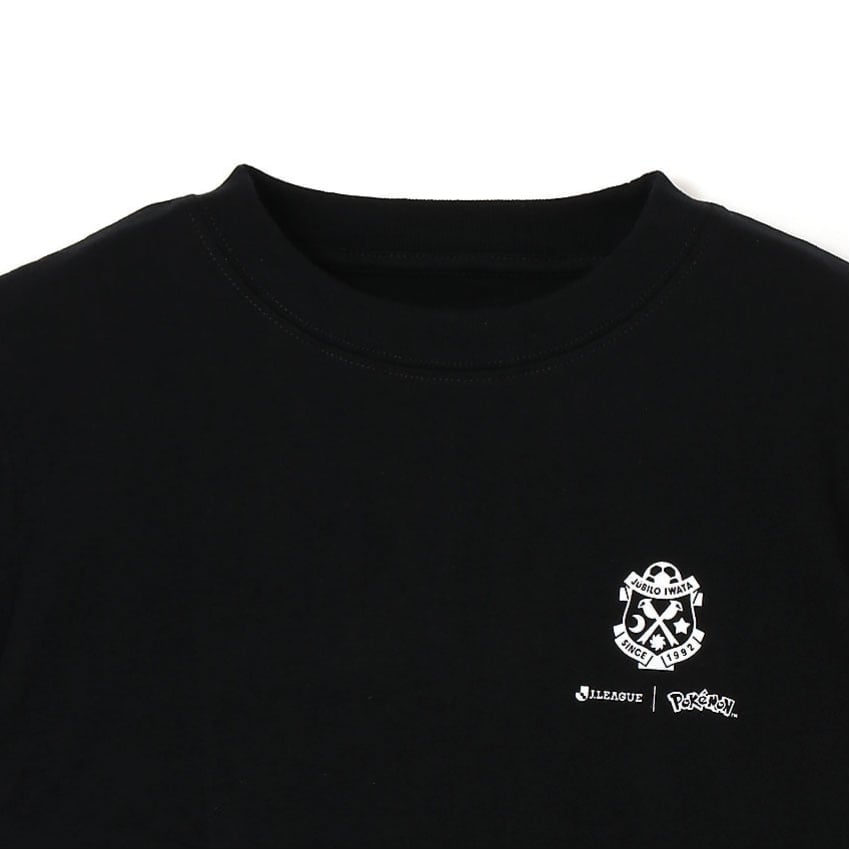 Pikachu T-Shirt Black Kids Jubilo Iwata x Pokemon J.League | J.League Online Store