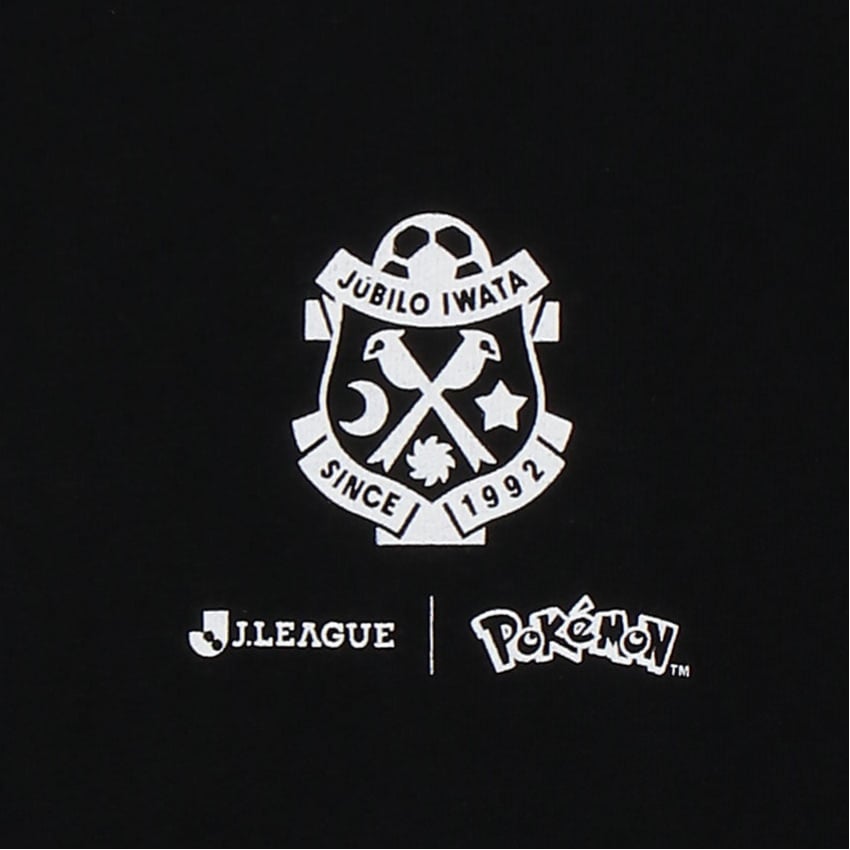 Pikachu T-Shirt Black Kids Jubilo Iwata x Pokemon J.League | J.League Online Store