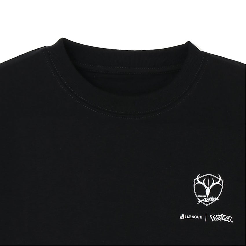 Pikachu T-Shirt Black Kids Kashima Antlers x Pokemon J.League | J.League Online Store
