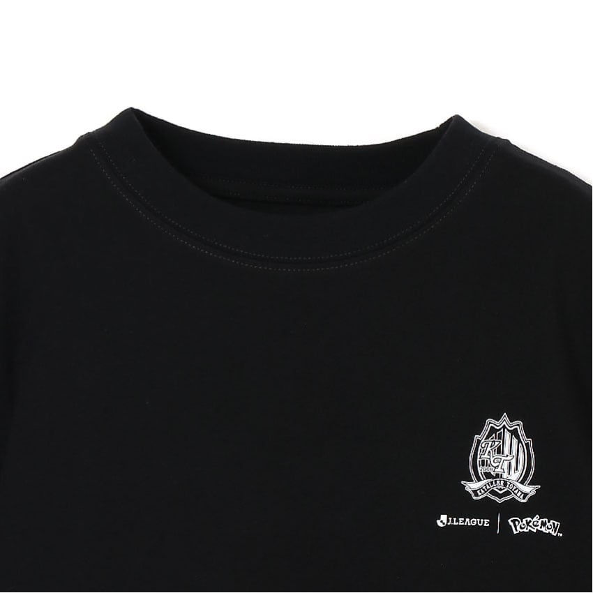 Pikachu T-Shirt Black Kids Kataller Toyama x Pokemon J.League | J.League Online Store