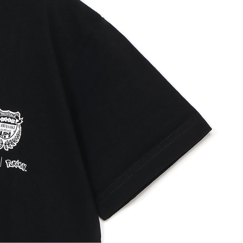 Pikachu T-Shirt Black Kids Kawasaki Frontale x Pokemon J.League | J.League Online Store