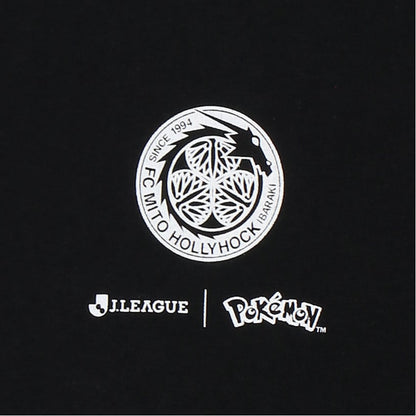 Pikachu T-Shirt Black Kids Mito HollyHock x Pokemon J.League | J.League Online Store