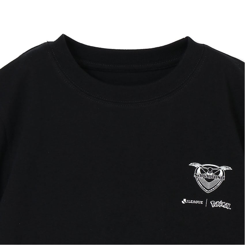 Pikachu T-Shirt Black Kids Sagan Tosu x Pokemon J.League | J.League Online Store