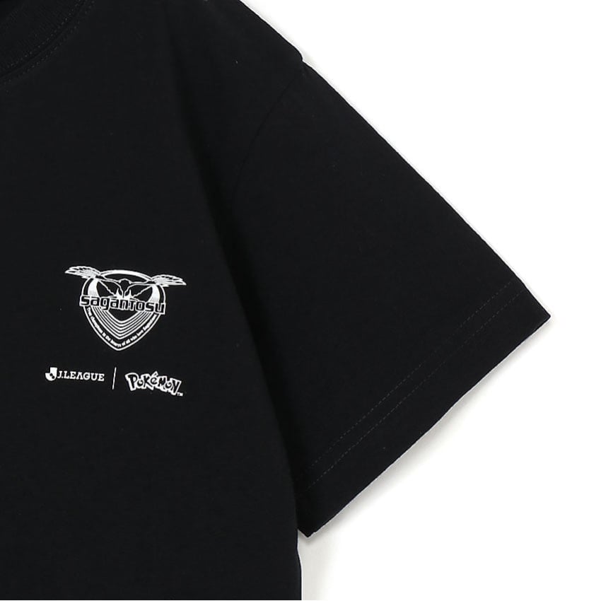 Pikachu T-Shirt Black Kids Sagan Tosu x Pokemon J.League | J.League Online Store