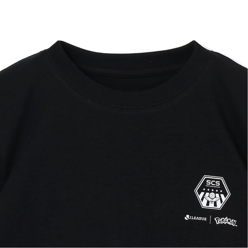Pikachu T-Shirt Black Kids SC Sagamihara x Pokemon J.League | J.League Online Store