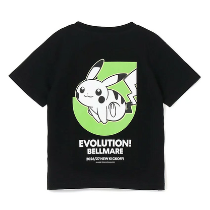 Pikachu T-Shirt Black Kids Shonan Bellmare x Pokemon J.League | J.League Online Store