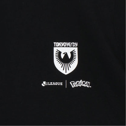 Pikachu T-Shirt Black Kids Tokyo Verdy x Pokemon J.League | J.League Online Store
