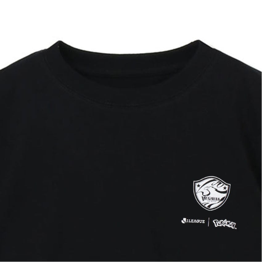 Pikachu T-Shirt Black Kids Vegalta Sendai x Pokemon J.League | J.League Online Store