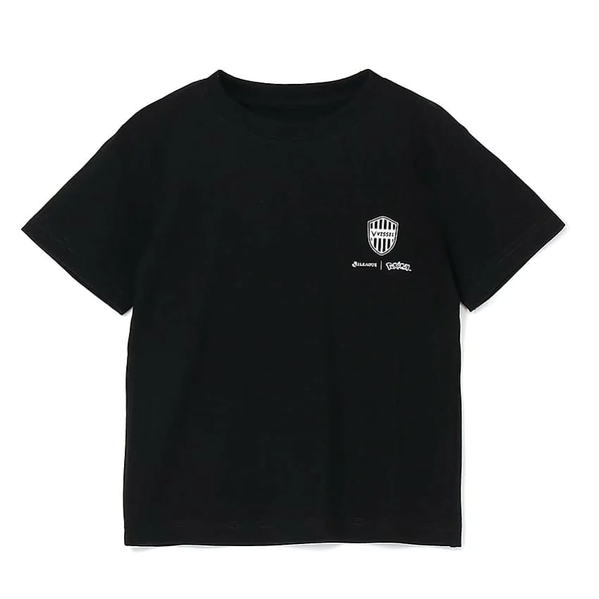 Pikachu T-Shirt Black Kids Vissel Kobe x Pokemon J.League | J.League Online Store