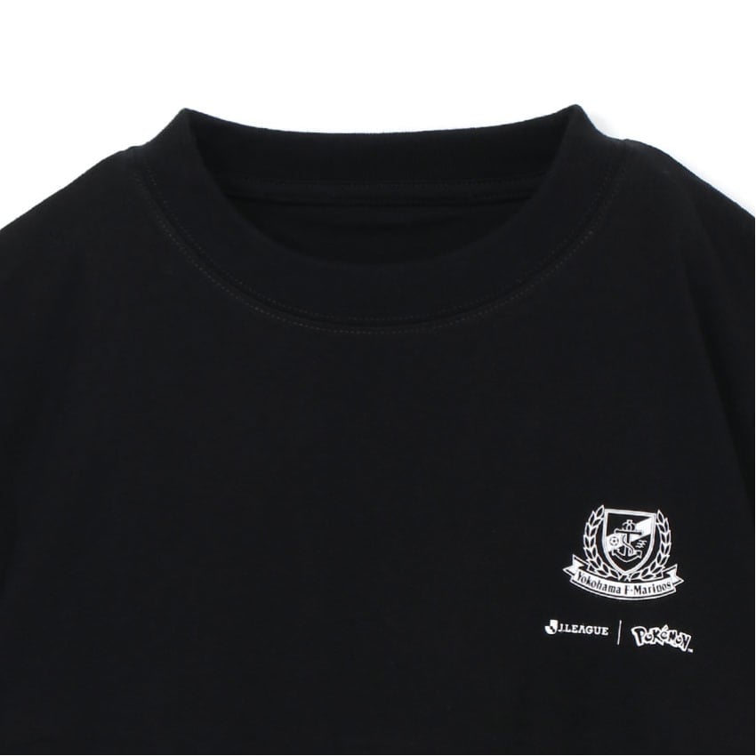 Pikachu T-Shirt Black Kids Yokohama F. Marinos x Pokemon J.League | J.League Online Store