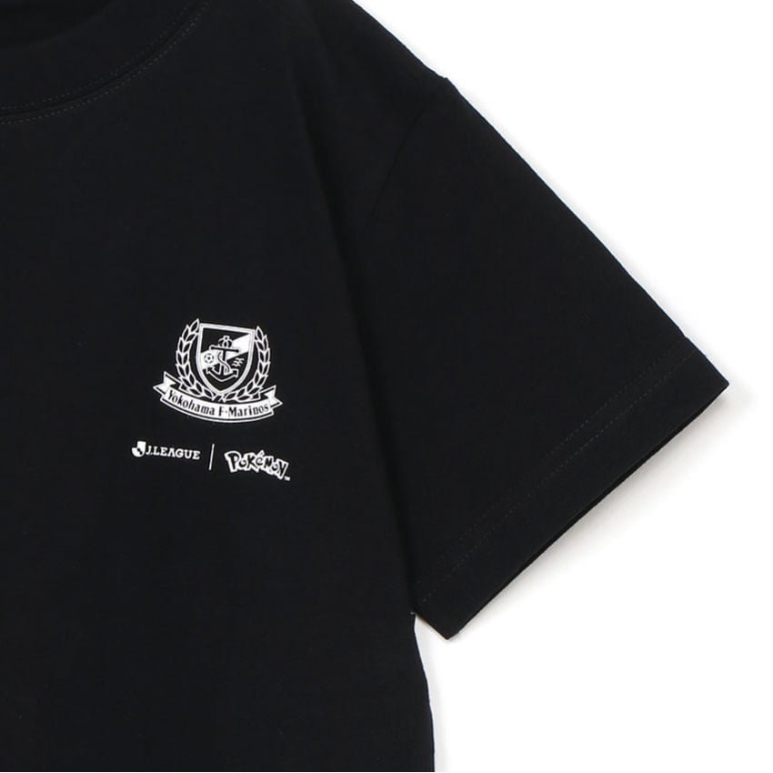 Pikachu T-Shirt Black Kids Yokohama F. Marinos x Pokemon J.League | J.League Online Store