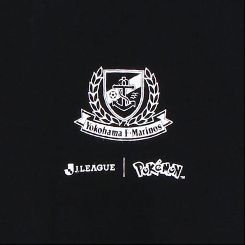 Pikachu T-Shirt Black Kids Yokohama F. Marinos x Pokemon J.League | J.League Online Store