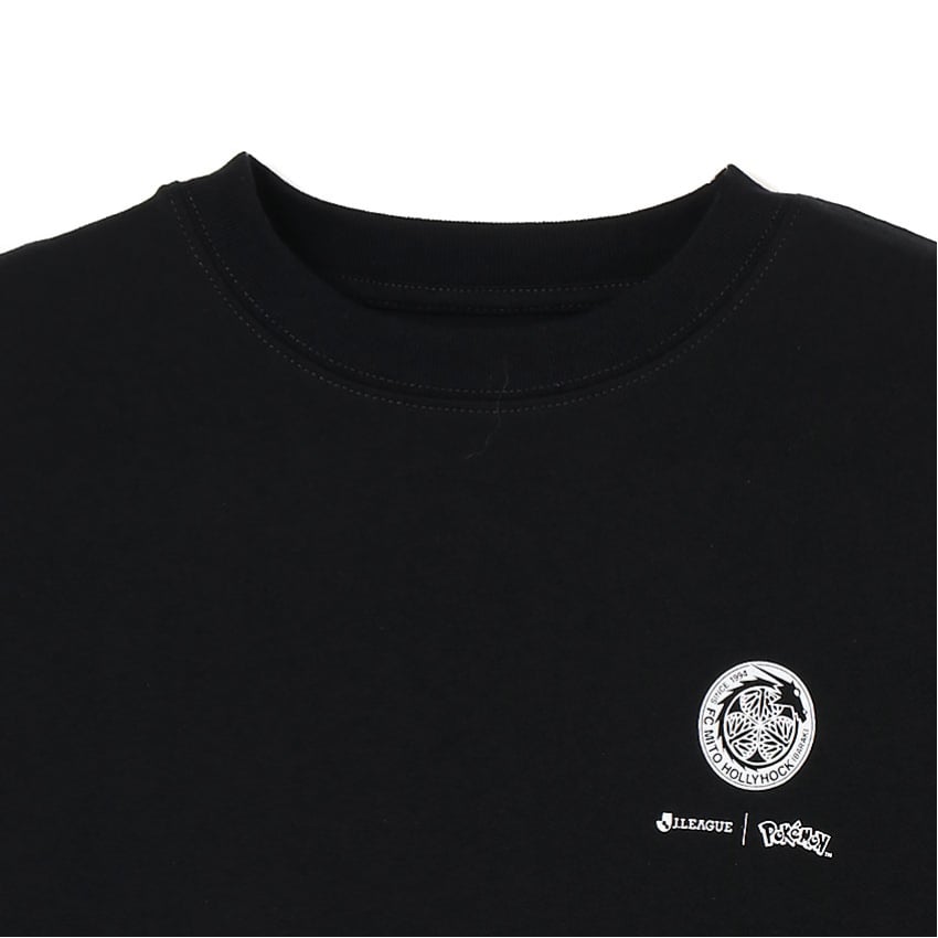 Pikachu T-Shirt Black Mito HollyHock x Pokemon J.League | J.League Online Store