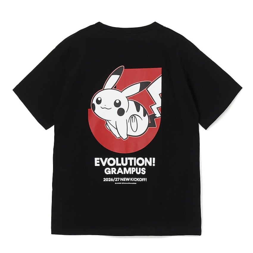 Pikachu T-Shirt Black Nagoya Grampus x Pokemon J.League | J.League Online Store