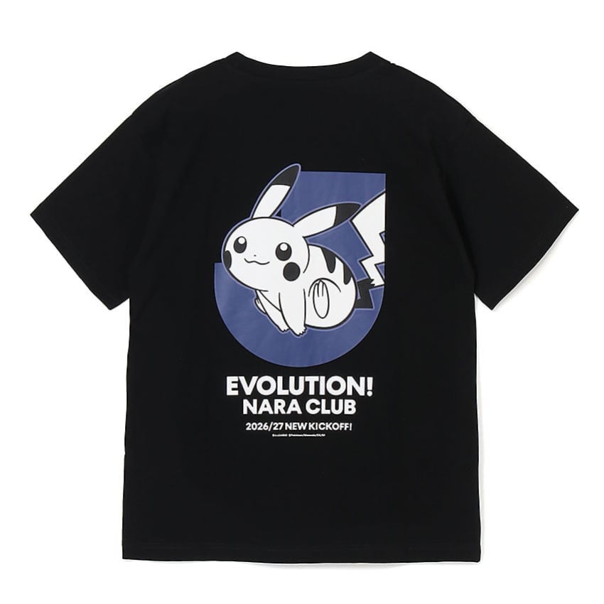 Pikachu T-Shirt Black Nara Club x Pokemon J.League | J.League Online Store