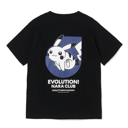 Pikachu T-Shirt Black Nara Club x Pokemon J.League | J.League Online Store