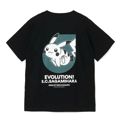 Pikachu T-Shirt Black SC Sagamihara x Pokemon J.League | J.League Online Store