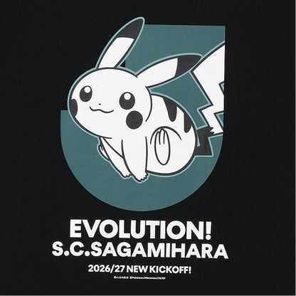 Pikachu T-Shirt Black SC Sagamihara x Pokemon J.League | J.League Online Store