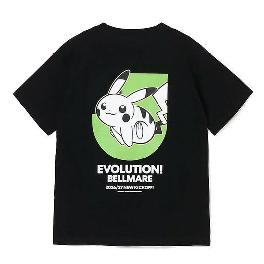 Pikachu T-Shirt Black Shonan Bellmare x Pokemon J.League | J.League Online Store