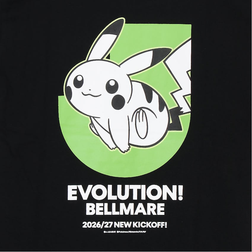 Pikachu T-Shirt Black Shonan Bellmare x Pokemon J.League | J.League Online Store