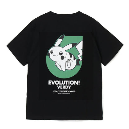 Pikachu T-Shirt Black Tokyo Verdy x Pokemon J.League | J.League Online Store