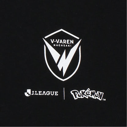 Pikachu T-Shirt Black V-Varen Nagasaki x Pokemon J.League | J.League Online Store