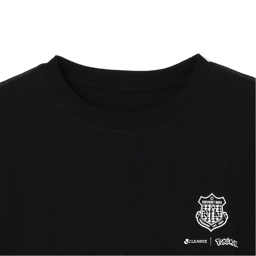 Pikachu T-Shirt Black Ventforet Kofu x Pokemon J.League | J.League Online Store