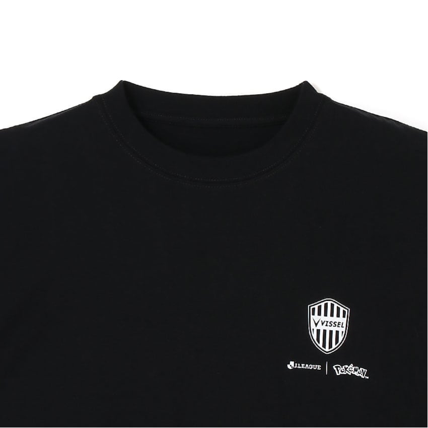 Pikachu T-Shirt Black Vissel Kobe x Pokemon J.League | J.League Online Store