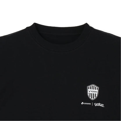 Pikachu T-Shirt Black Vissel Kobe x Pokemon J.League | J.League Online Store
