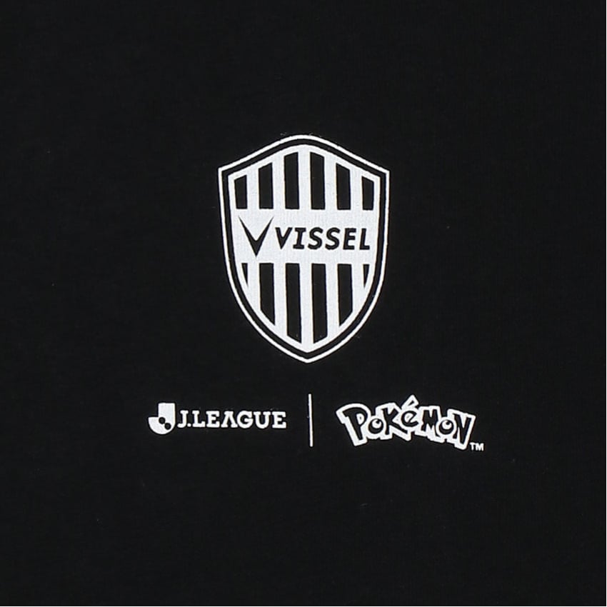 Pikachu T-Shirt Black Vissel Kobe x Pokemon J.League | J.League Online Store