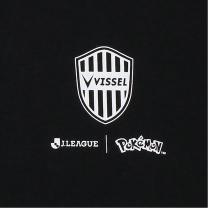 Pikachu T-Shirt Black Vissel Kobe x Pokemon J.League | J.League Online Store