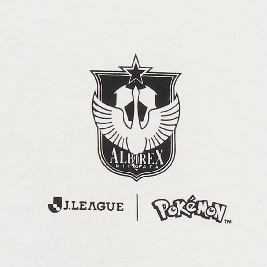 Pikachu T-Shirt White Albirex Niigata x Pokemon J.League | J.League Online Store