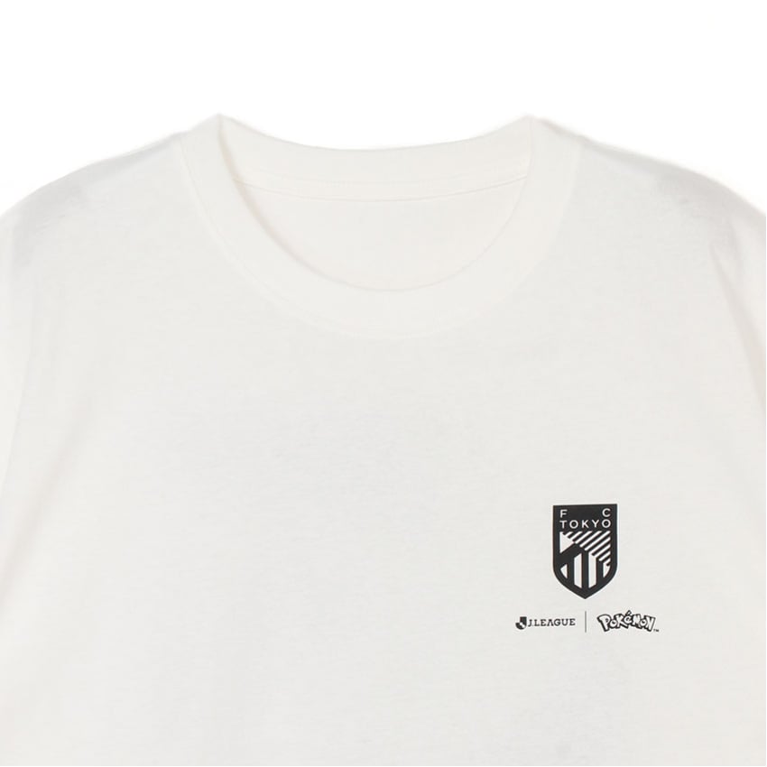 Pikachu T-Shirt White FC Tokyo x Pokemon J.League | J.League Online Store