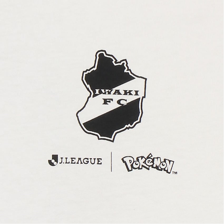 Pikachu T-Shirt White Iwaki FC x Pokemon J.League | J.League Online Store